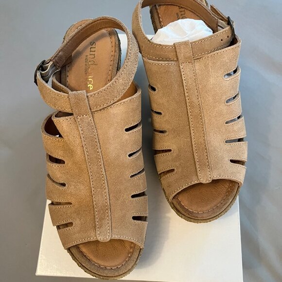 SUNDANCE Natural Alfresco Sandals in Size 40 - Picture 4 of 6